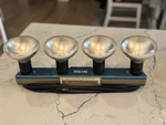 Smith-victor GL60 4-LIGHT Studio Bar Vintage Photography Tested Working. Fixed Price $28.17.