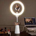 11" True-color Phone Ring Light With Stand & Dual Mounts Cri 98+ Soft De. Fixed Price $117.79.