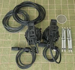 (2) Lowel Vip Pro Lights In Boxes, Scrims, 7GEL Frames, (3) Bulbs Total.. Fixed Price $50.00.