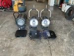 Lot Of Mole-richardson 6641 & 9351 Led Fresnel Barn Door Studio Light Repairs. Fixed Price $1349.99.