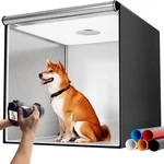 Studio Light Box For Photography: Takerers 32X32 Inch 210 Led Large Lig.... Fixed Price $138.02.