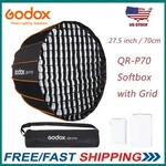 Godox QR-P70 Grid 27.5 INCH/70CM Quick Release Parabolic Softbox Bowens Mount. Fixed Price $134.00.