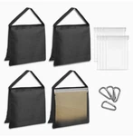 Gloshooting 4 Pack Small Heavy Duty Saddlebags For Video Photo Tripod Boom Arm. Fixed Price $19.99.