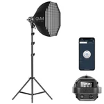 Gvm 80W Photo Studio Lighting Kit, Led Video With Bowen Mount 23.6" Sof.... Fixed Price $301.49.