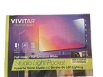 Vivitar Studio Light Pocket Full-color+full Spectrum White Built In Battery. Fixed Price $28.00.