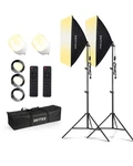 Skytex Lighting Kit 2PACK,20X28IN Upgrade 135W 2700-6400K 1.... Fixed Price $107.67.