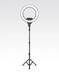 Lume Cube Cordless Ring Light Pro Black 18-INCH Edge-lit Led. Fixed Price $130.00.