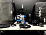 Arri Orbiter Led Light Full Package With Open Face Lenses, Yoke & Cable And Case. Fixed Price $3499.99.