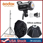 Usa Godox SL100BI Led Video Light With 120CM Octagon Softbox + Stand Kit. Fixed Price $255.55.