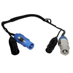 Prox 6FT Dual Powercon Xlr Link Audio Cable. Fixed Price $30.40.