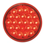 4" Pearl Grand General Light Led Red/red Lens Universal Rubber Grommet Mount New. Fixed Price $22.99.
