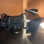 Vtg Britek Brifocus 2035 1000 W Halogen Light Focusable 15-45 Degrees + Barndoor. Fixed Price $26.97.