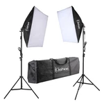 Studio Soft Box Lighting Kit Photography W/2* Adjustable Stand + 135W Bulb. Fixed Price $45.98.