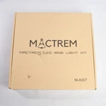 Mactrem 10 Led Ring Light Kit Youtube Videos Tiktok Livestreams Selfies M-A007. Fixed Price $19.99.