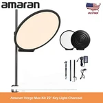 Amaran Verge Max Kit 22" Key Light, Bi-color Circular Edge Panel -charcoal. Fixed Price $259.00.