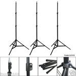 3 X 7FT Video Studio Lighting Photography Stands Linco. Fixed Price $49.99.