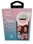 Ijoy Halo Clip On Selfie Ring Adjustable Lighting W/ Charging Cable. Fixed Price $6.95.