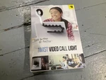 Digipower Twist Video Call Light DPWSHZ3 Brand New & Sealed 3.5 Usb Powered. Fixed Price $7.95.