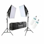 Kshioe 4332044702 135W Continuous Lighting Kit With Softbox And Carry.... Fixed Price $100.00.