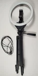 Sensyne 12" Ring Light With Tripod Stand Led Selfie Circle 59 Tall Black. Fixed Price $18.99.