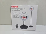 Genuine Sunpak Self Storing Vlogging Kit VGC-LED128-11RL Oem *look*. Fixed Price $27.95.