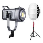 Gvm PR150D 150W Bi-color Led Video Light, Bundle With Glow 20" Quick Ball Lanter. Fixed Price $378.95.