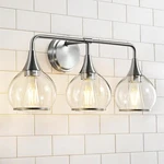 Hahzt Brushed Nickel Bathroom Vanity Light Lts Fixtures 8033ML. Fixed Price $39.99.