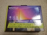 Vivitar Creator Series Full Color Spectrum White Studio Light Pocket Usb. Fixed Price $24.86.