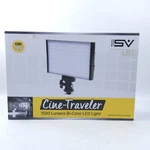 No Batt! Smith-victor Cine-traveler Bi-color 1500 Lumens On-camera Led Light Kit. Fixed Price $30.00.