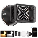 Zhiyun Molus X60 60W Led Video Cob Light App Control Bi-color + Dome Diffusion. Fixed Price $127.20.