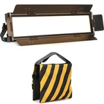 Ikan LBX8 Lyra Low-profile Bicolor Studio Light With Sandbag. Fixed Price $749.99.