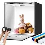 Zkeezm Box Photography 20"X20" With 80LED Lights And 4 Color Backdrops .... Fixed Price $121.27.