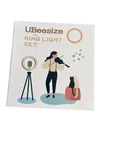 Ubeesize 12 Inch Selfie Ring Light With 62 Tripod Stand, New Box. Fixed Price $34.99.