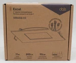 Dals Excel 4" Square Recessed Panel 5004SQ-CC 90CRI,11W,800 Lumen 2700-5000K. Fixed Price $9.99.