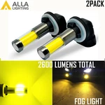 Alla 896 Led Fog Light BULB,3K Golden Yellow High Visibility Adverse Snow Rain. Fixed Price $24.98.