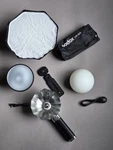 Rare Godox Lux Master Retro Ttl Hss Camera Flash Complete Kit. Fixed Price $249.99.