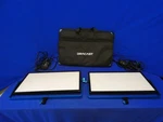 Dracast DRSL-P-800B Bi-color 3200-5600K Led Lights Qty W/case, Power Supplies. Fixed Price $259.99.