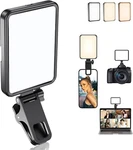Rechargeable Soft Selfie Light For Phone, Camera, Laptop, 4-14H Battery Portable. Fixed Price $22.40.