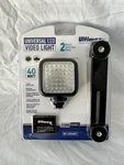Ultimaxx Led Light Kit For Digital Slr & Video Cameras With Shoe Adapter.. Fixed Price $31.50.