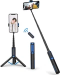 Atumtek Selfie Stick Tripod, 3-IN-1 Extendable Aluminum Phone With Detach. Fixed Price $37.18.