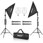 Kit De Iluminacion Profesional Cajas Suaves Y Bombillas Led Lujo. Fixed Price $114.09.