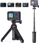 K&f Concept Selfie Stick Vlog Tripod Stand For Gopro Hero 13 12 11 10 9 Max Dji. Fixed Price $17.59.