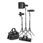 Clar Focusing Led 3-LIGHT Kit (godox S30-D). Fixed Price $1199.00.