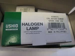 1000372 Ushio Etb 250W 120V BA15D T4 Frosted Halogen Lamp. Fixed Price $14.99.