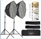 Gskaiwen 110W Octagonal Parabolic Lighting Kit, 37.4 "/95CM .... Fixed Price $120.00.