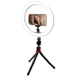 Vivitar 10-INCH Streaming Essentials Led Ring Light With Spider Tripod. Fixed Price $12.99.