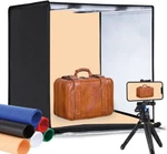 Puluz 24" Large Led Light Box Tent Folding Photography Studio 6 Backdrop. Fixed Price $79.99.