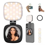Magsafe Magnetic Selfie Light With Mirror For Iphone Rechargeable Led Fill .... Fixed Price $23.62.