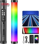 Mettlelite TLX1 Rgb Tube Light Led Full Color Portable Video With App Cont. Fixed Price $75.16.