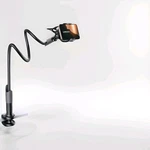 Lamicall Gooseneck Phone Holder For Bed - Cell Mount Clamp Clip, Black. Fixed Price $18.91.